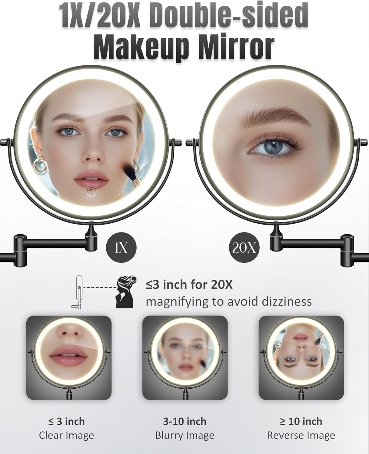 Magnify Make-up 20X at Home
