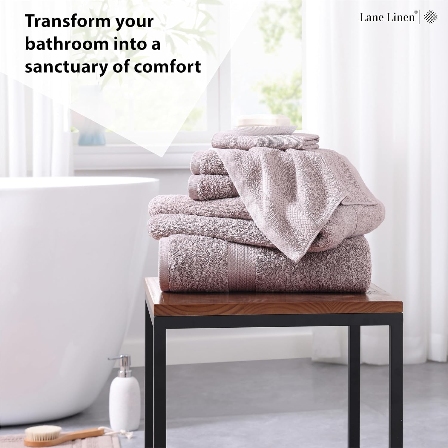 Essential Cotton Towels Set for Relaxing Bathing