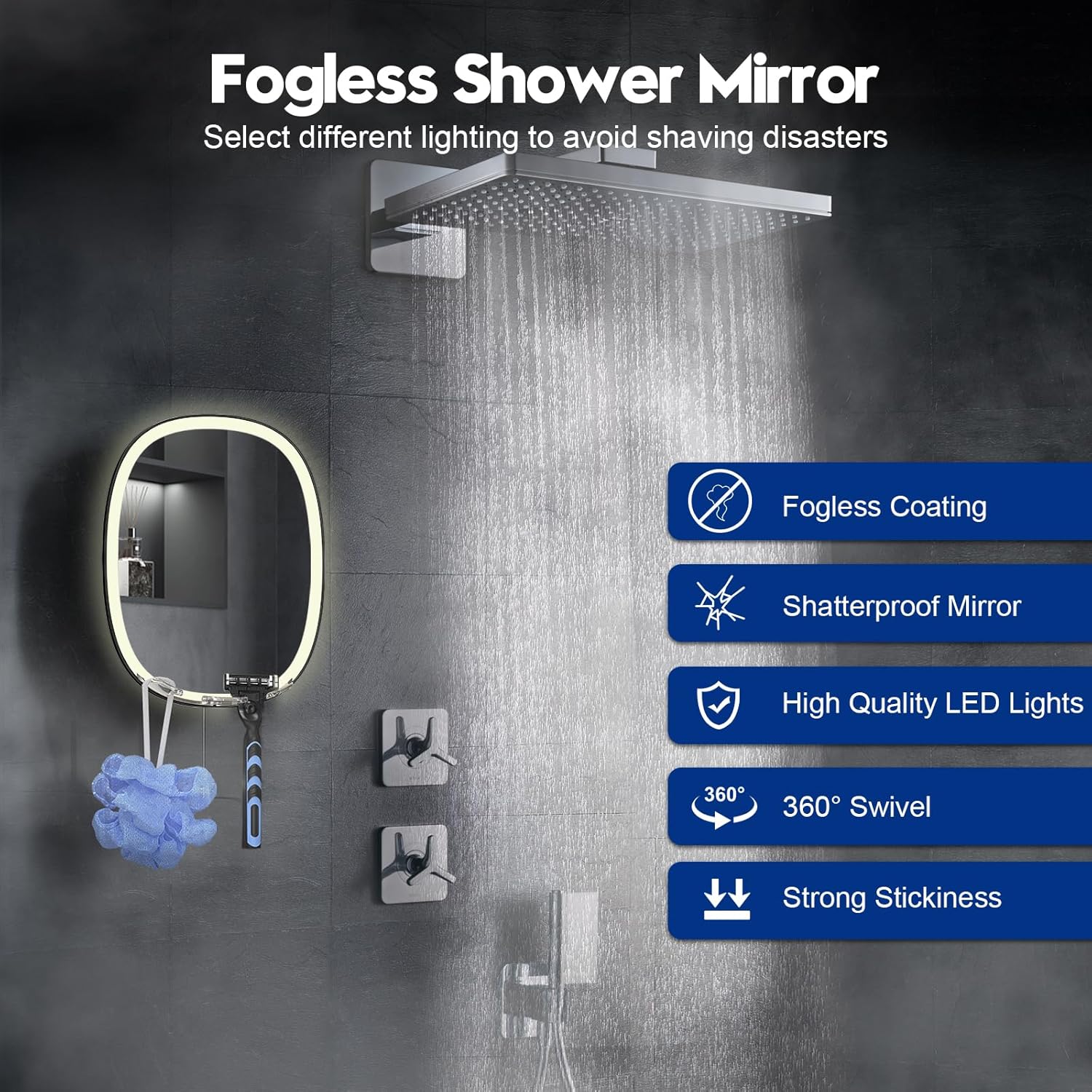 Fog-Free Shave in the Shower