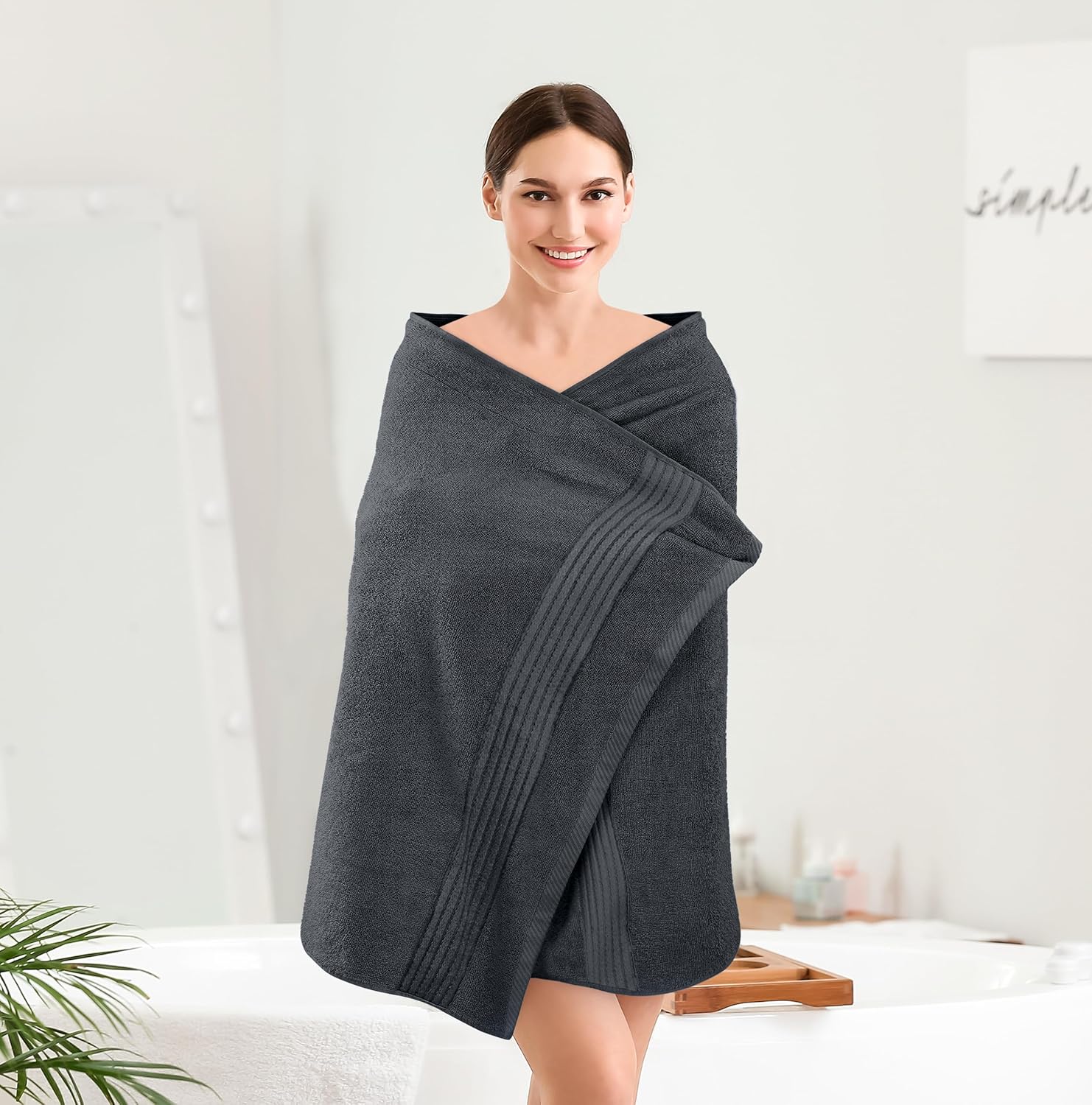 Utopia Bath Towels Set 4-Pack