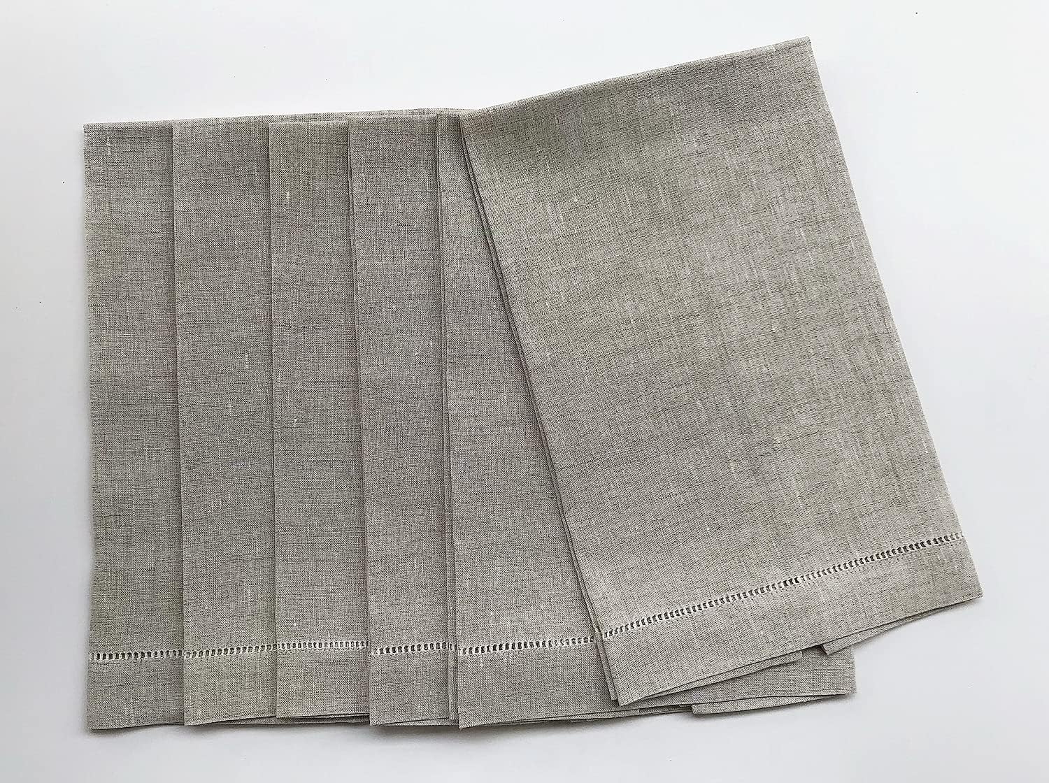 Luxury Linen Hand Towels Set - 14x22