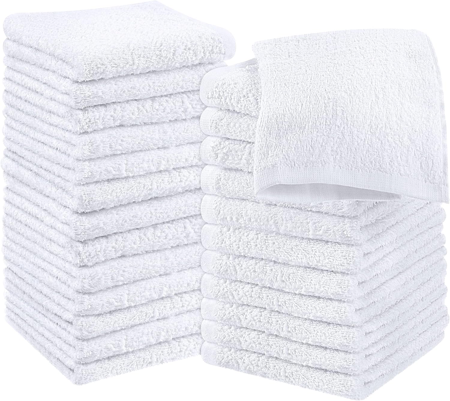 Premium 100 Ring-Spun Cotton Washcloth Set