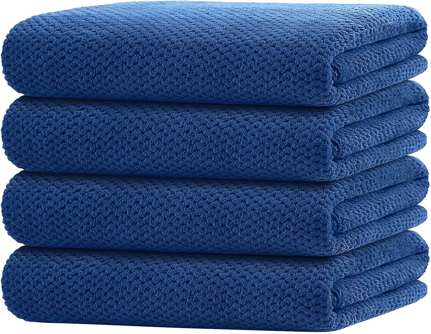 HOMEXCEL Bath Towels 4x30x60 Luxurious Microfiber Towels for Bathroom Pool Beach Yoga