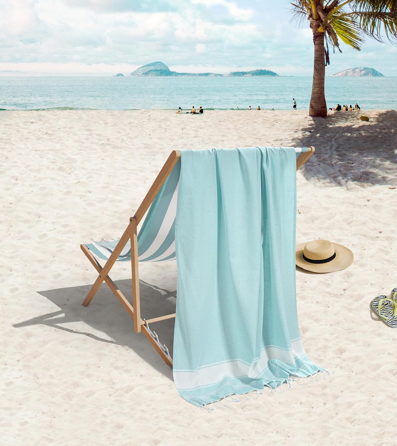 6-Piece Beach Pool Towels