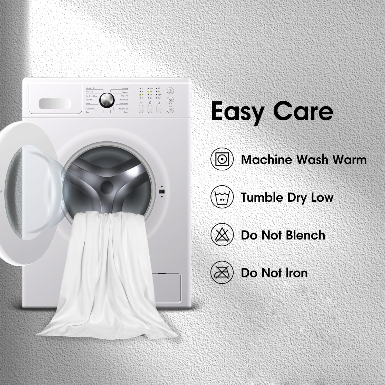 JML Microfiber Bath Towels Set Super Soft Absorbent and Durable