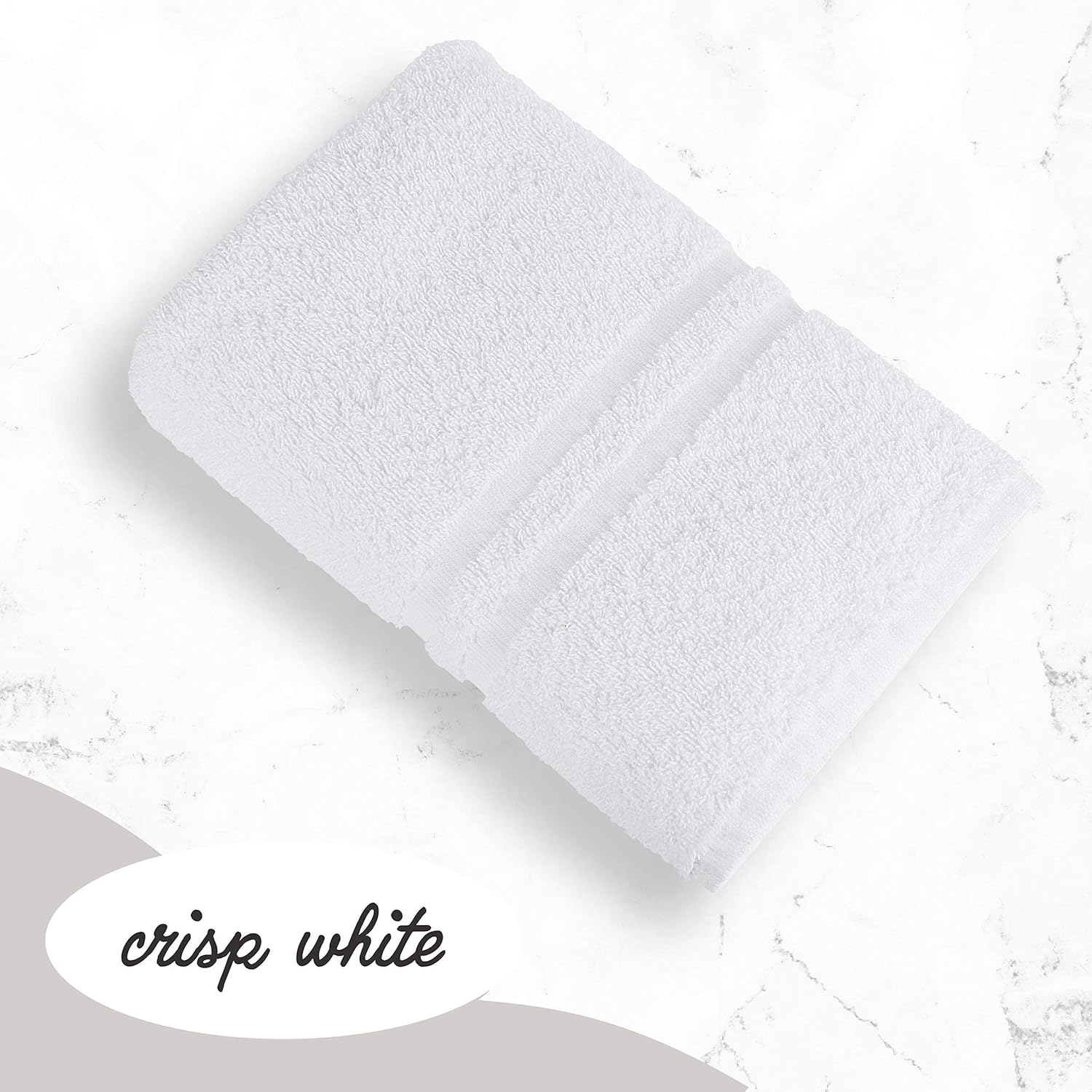 Green Lifestyle Washcloth Set - 100 Cotton 12x12