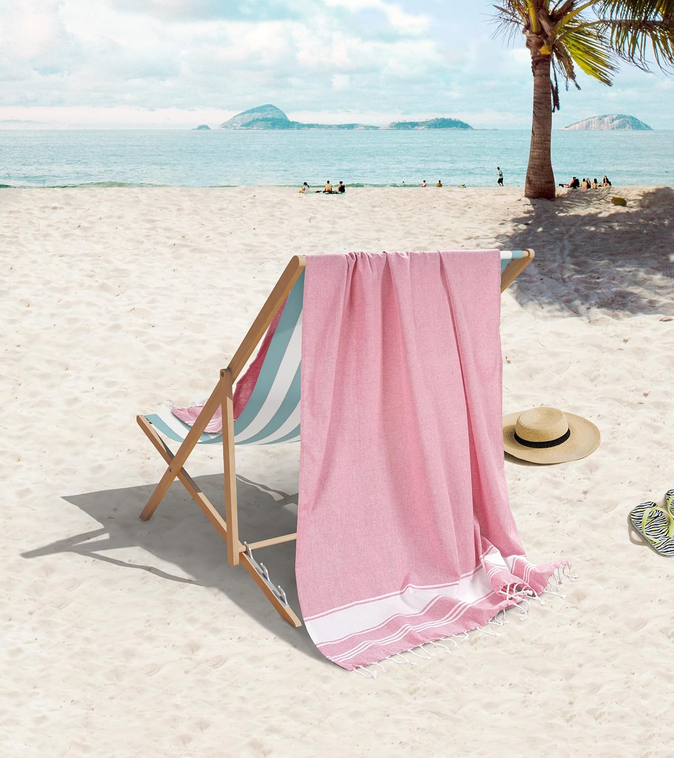 6-Piece Beach Pool Towels