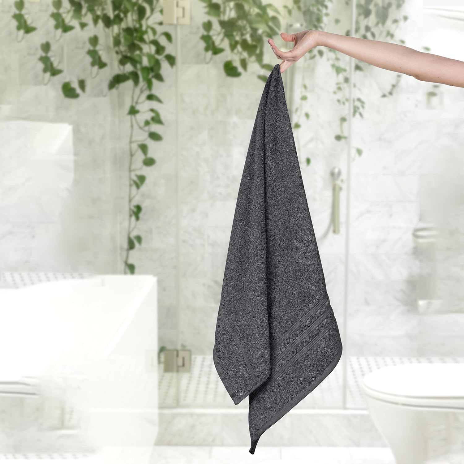 Premium 100 Cotton Bath Towels Set