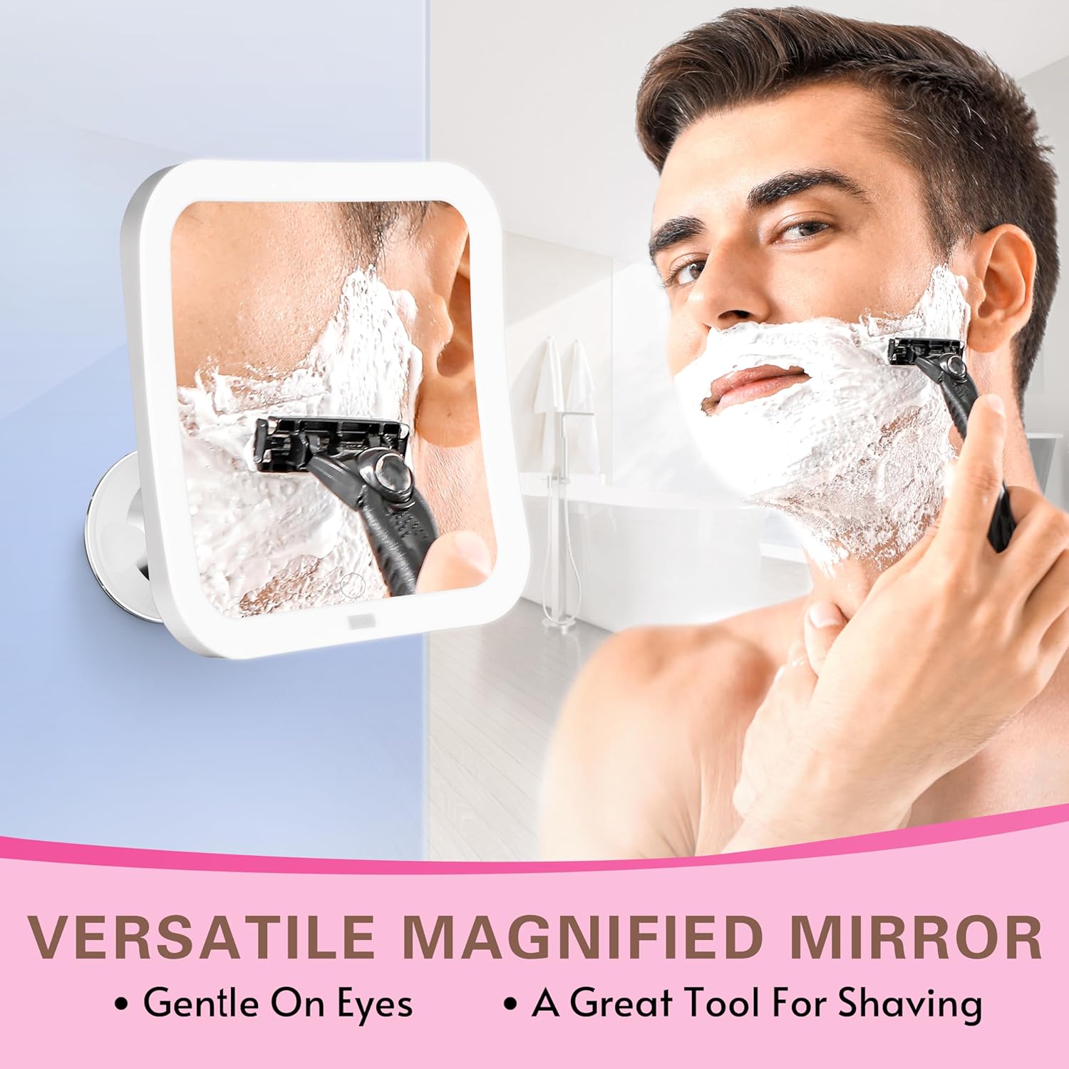 10x Magnifying LED Makeup Mirror