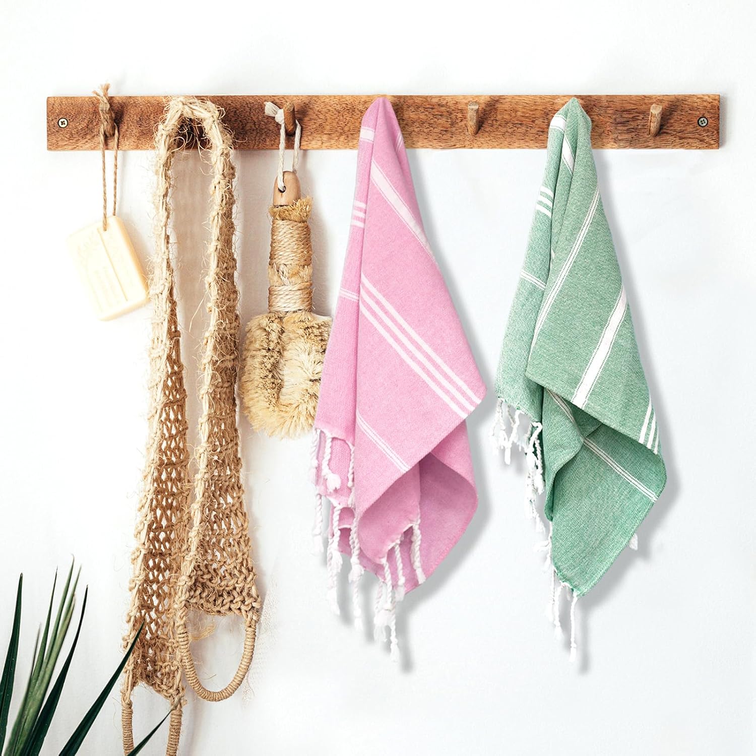 Cabanana Turkish Hand Towels 2-Pack 16x40 Inch 1