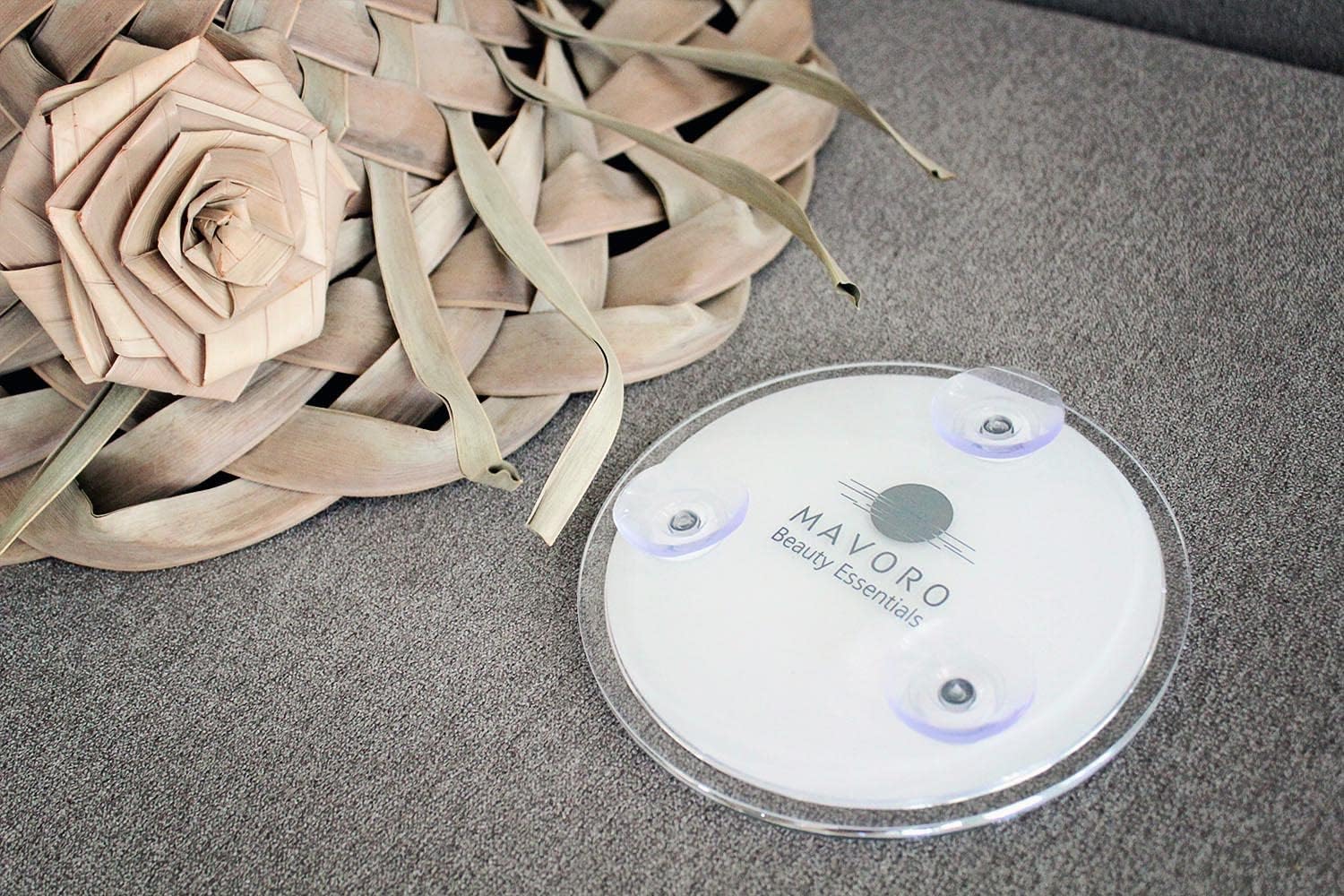 Mavoro 10X Magnifying Mirror with Secure Suction