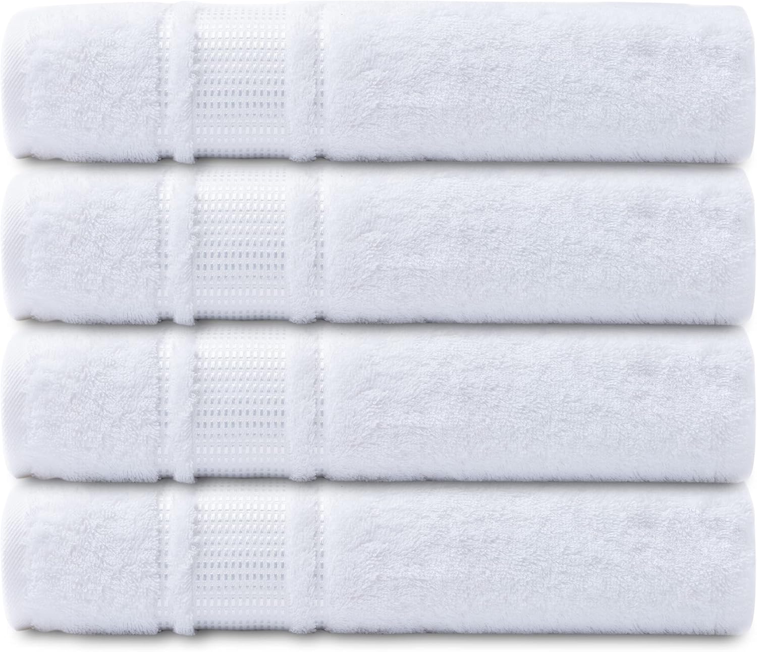 4-Piece Turkish Cotton Washcloth Set