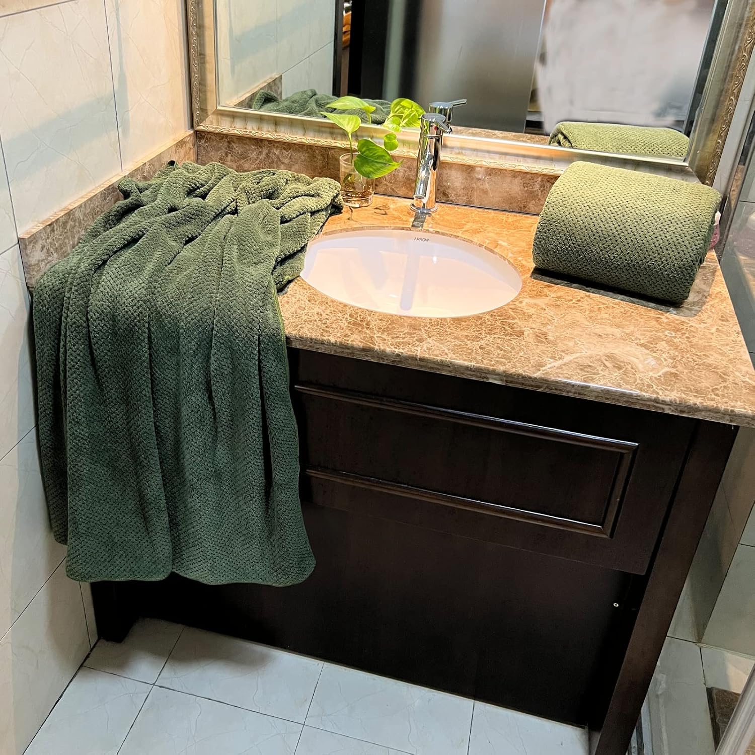 Bath Time Made Relaxing Luxury Oversized Towels for Adults