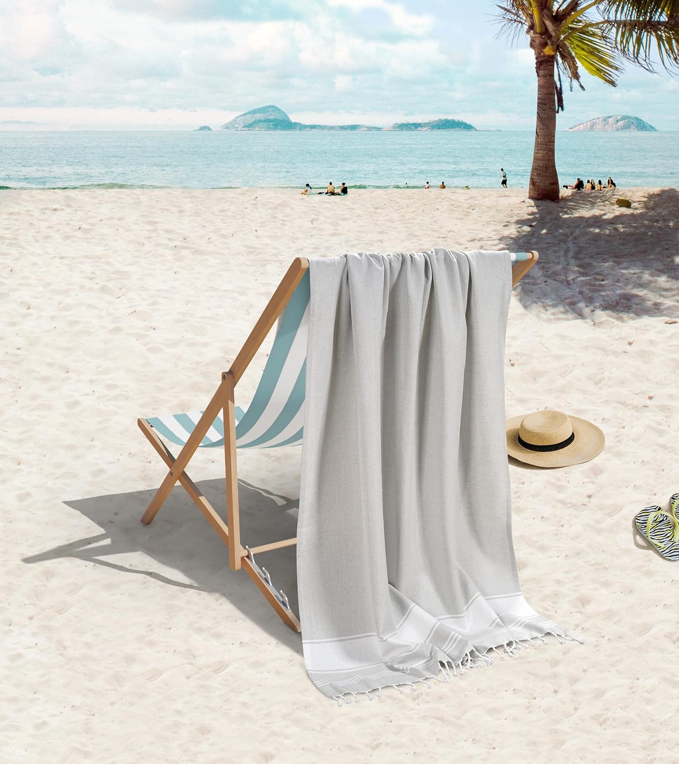 lanenlinen beach towels 4 pack