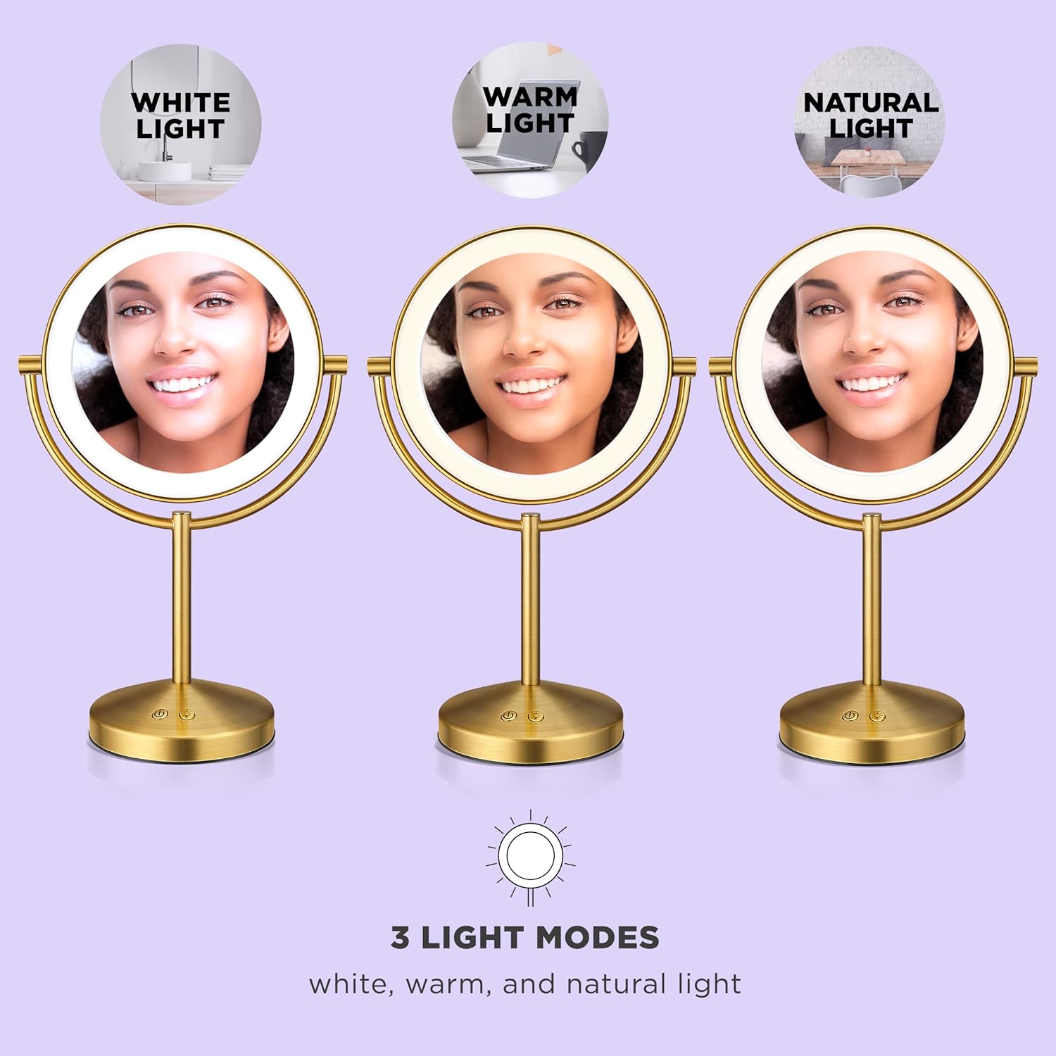Vanity Mirror with LED Light