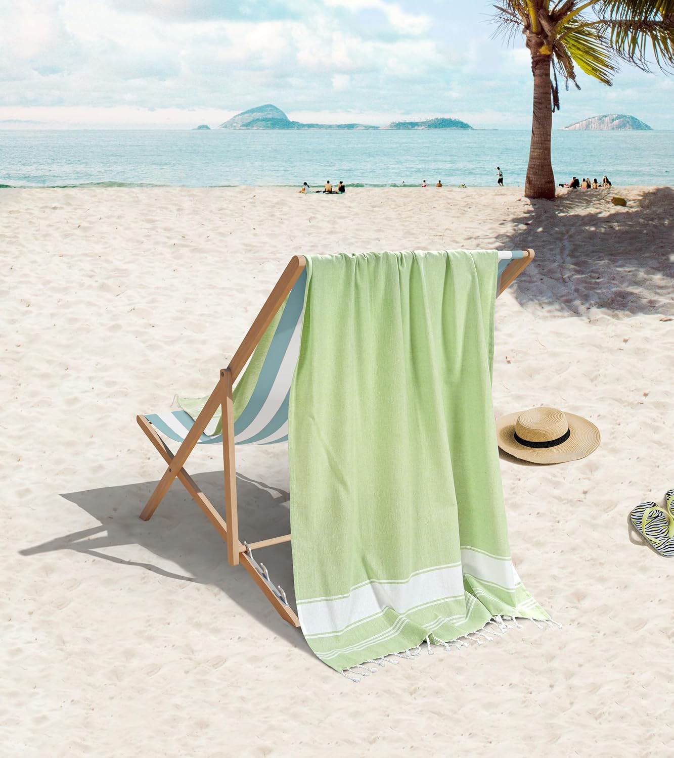 6-Piece Beach Pool Towels