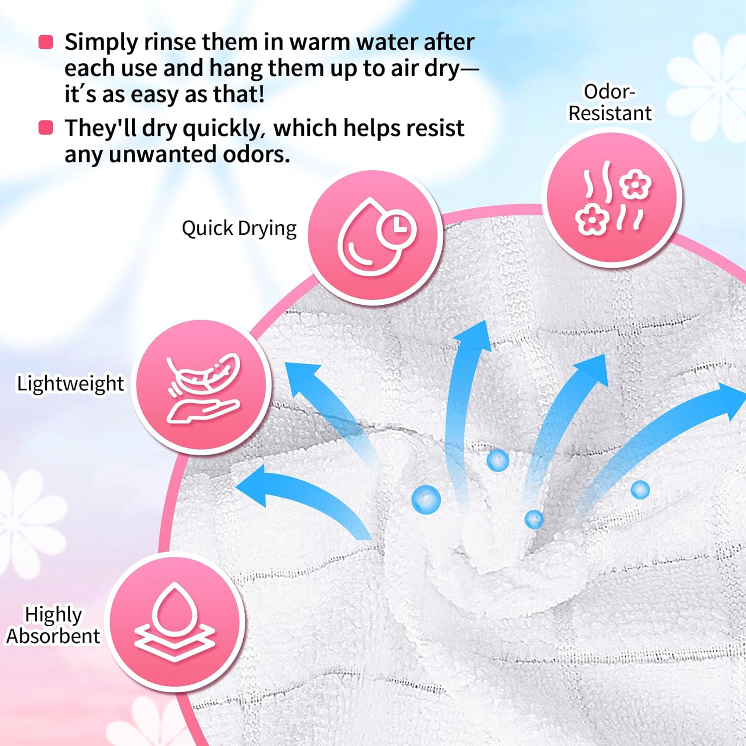 12-Piece Microfiber Washcloth Set Soft Reusable Lint-Free for Daily Use