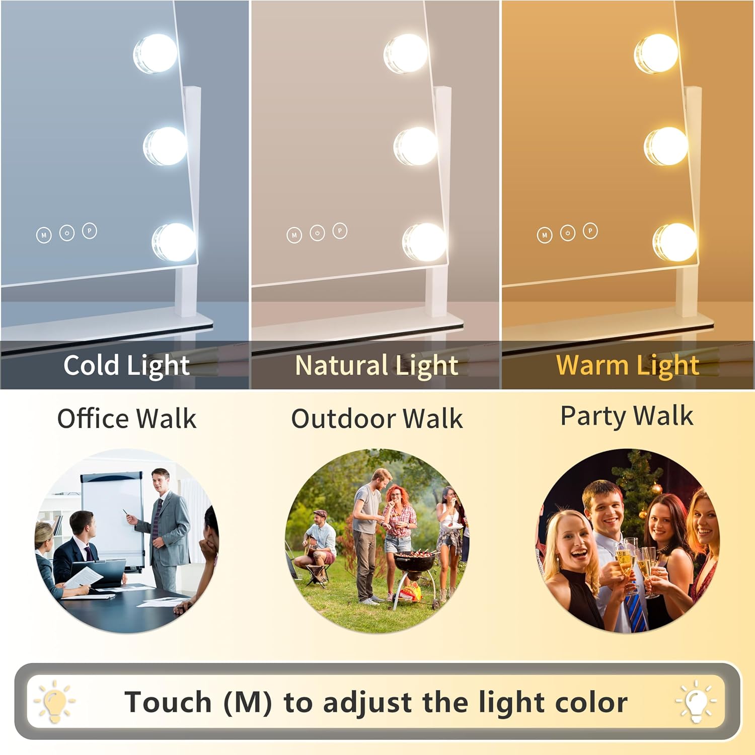 Lighted Vanity Mirror