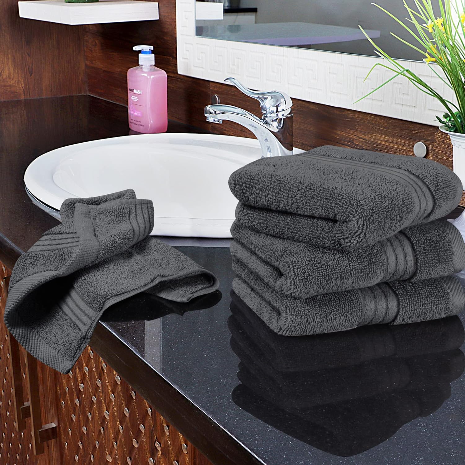 Utopia Premium Washcloth Set Soft Durable and Perfect for All Uses