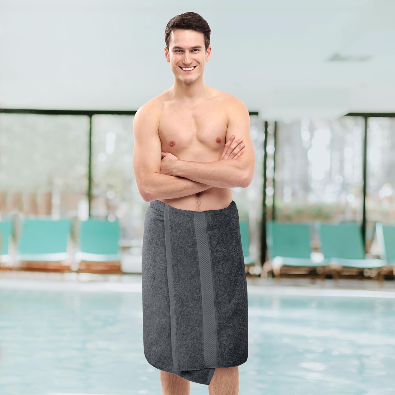 Utopia 6-Pack Bath Towels Set 24x48 500 GSM