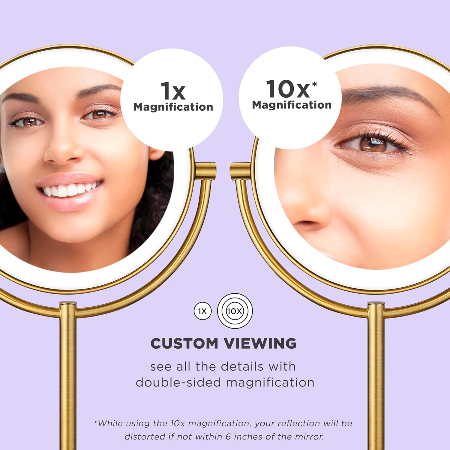 Vanity Mirror with LED Light