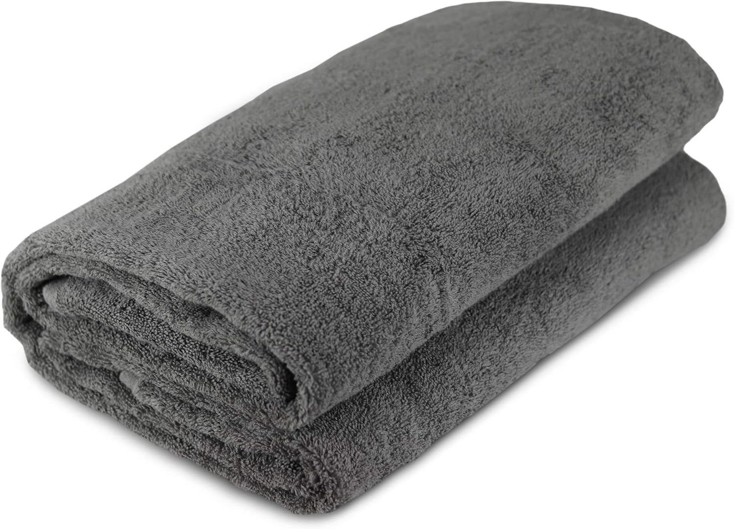 BC BARE COTTON Gray Bath Sheet Oversized 40x80 Inches