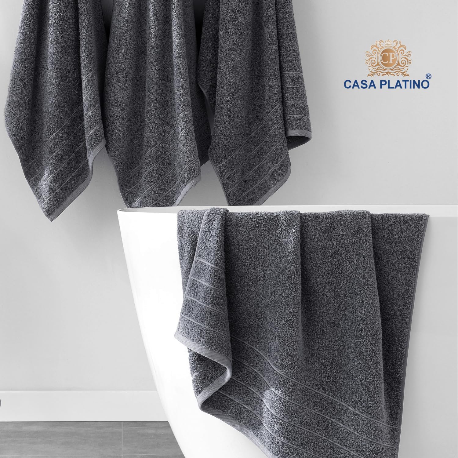 Casa Platino Premium Cotton Bath Towels Set