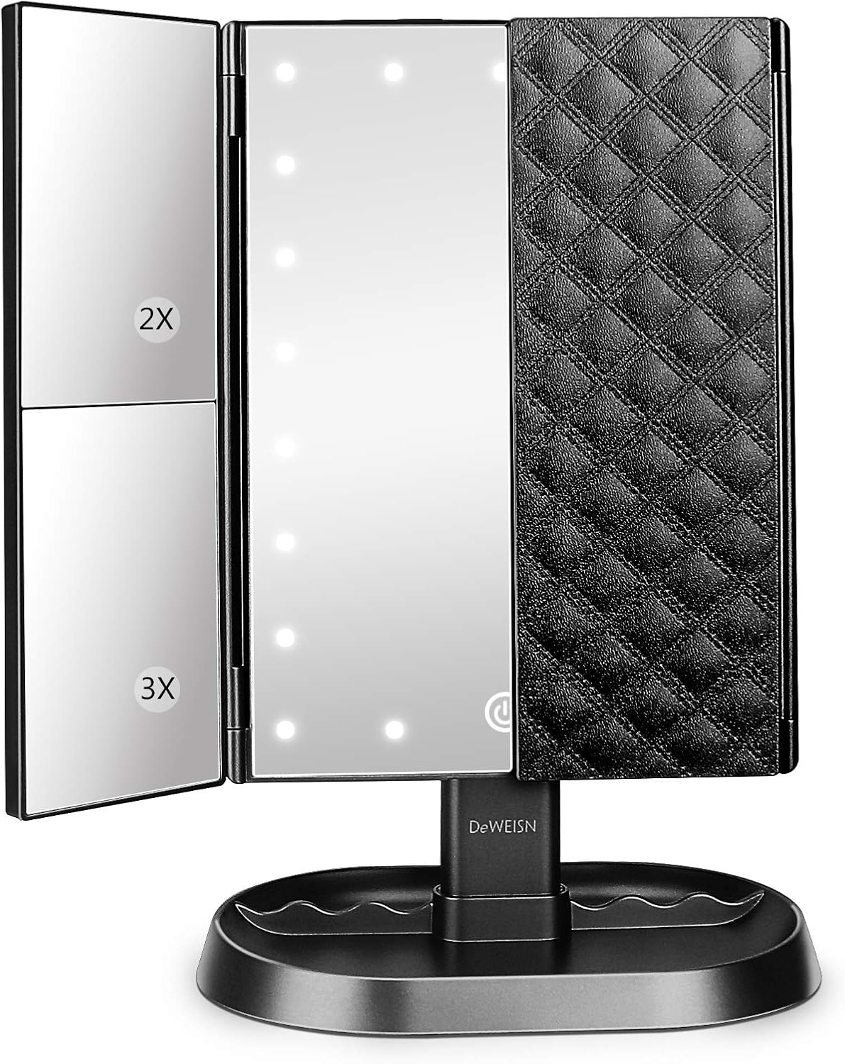 Vanity Mirror with 21 LEDs for Women