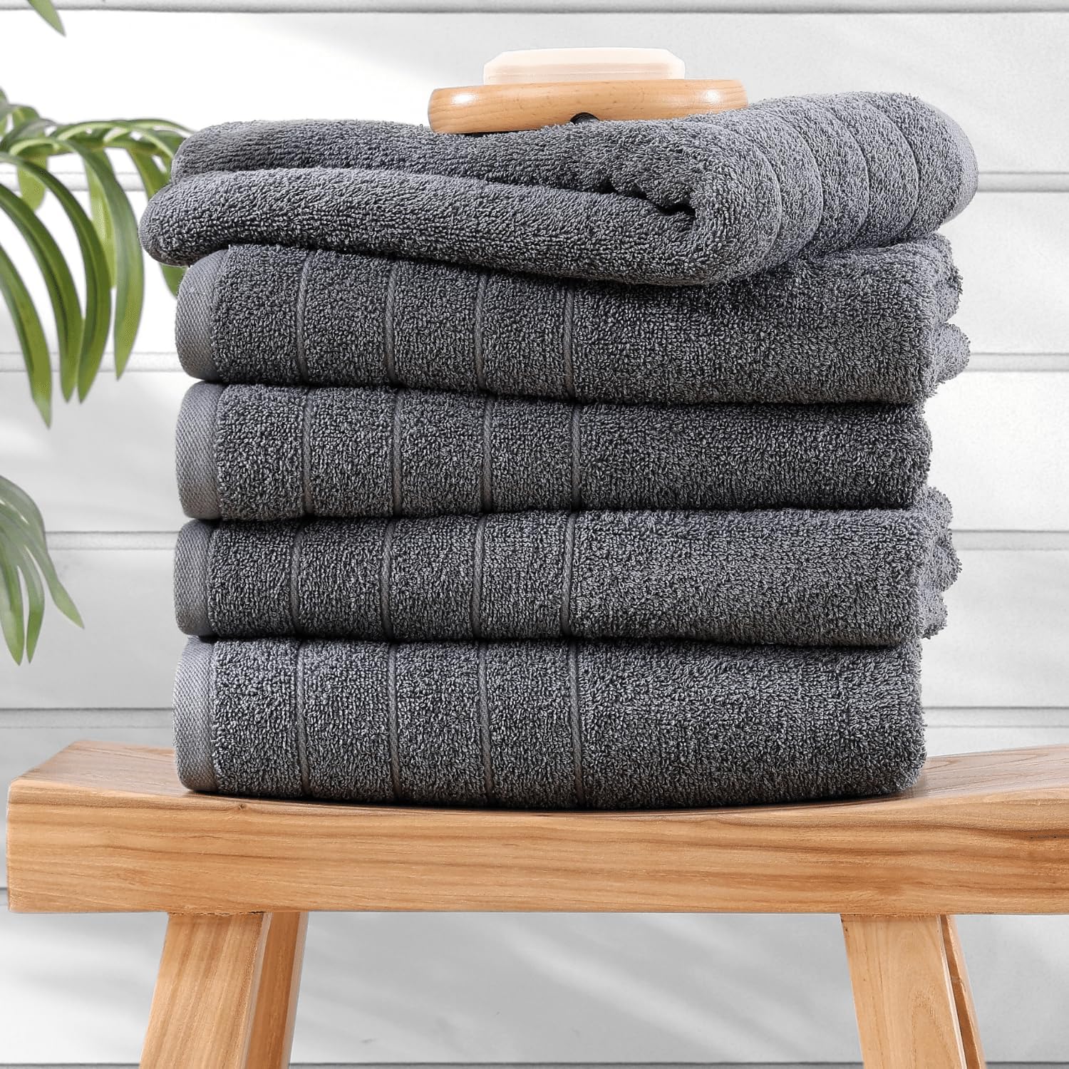 Casa Platino Medium Cotton Towels Set