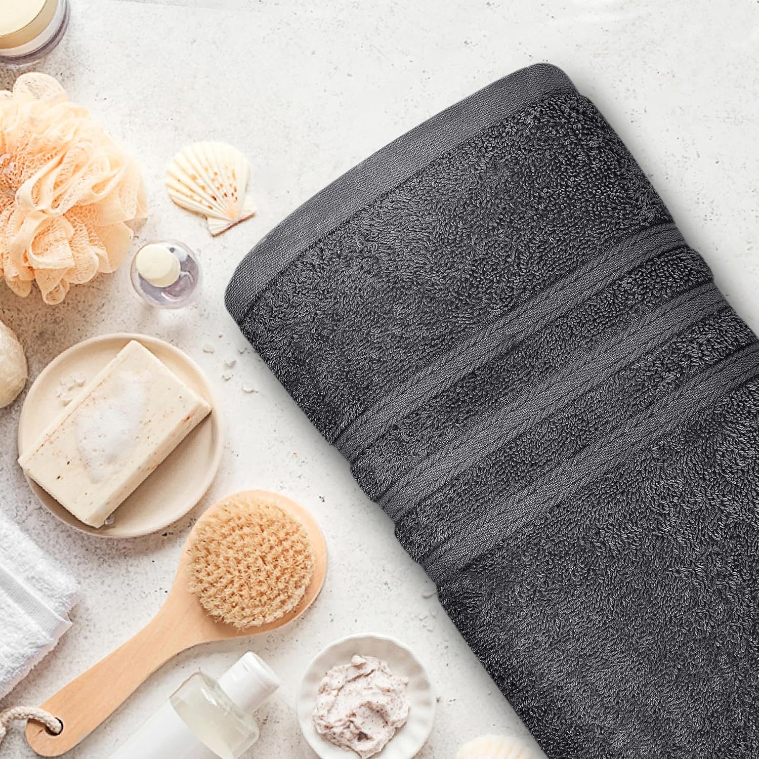 Premium 100 Cotton Bath Towels Set