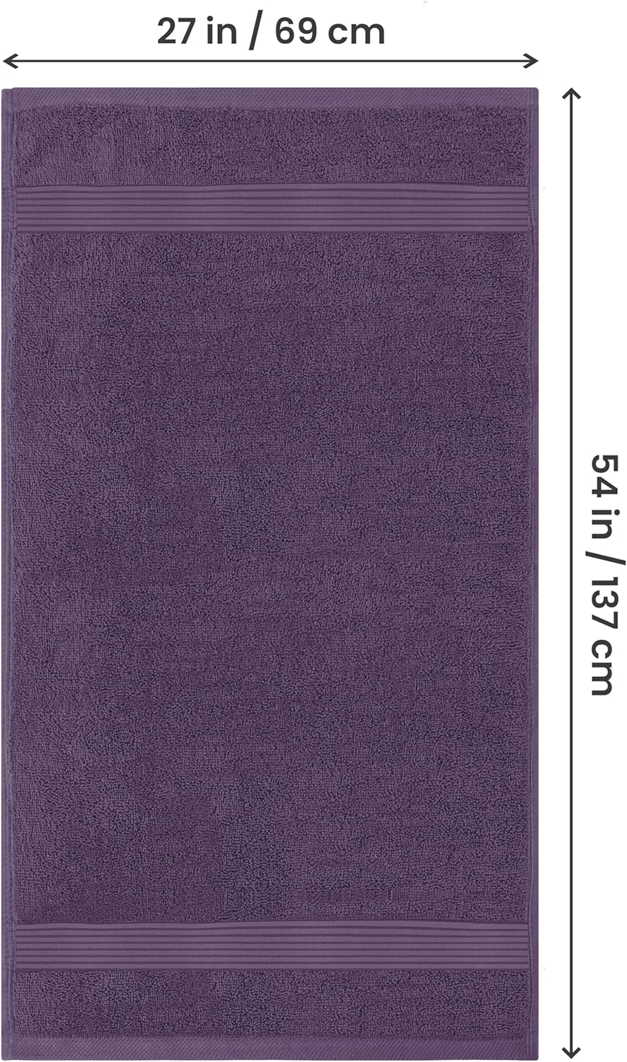 Utopia 4-Pack Bath Towels