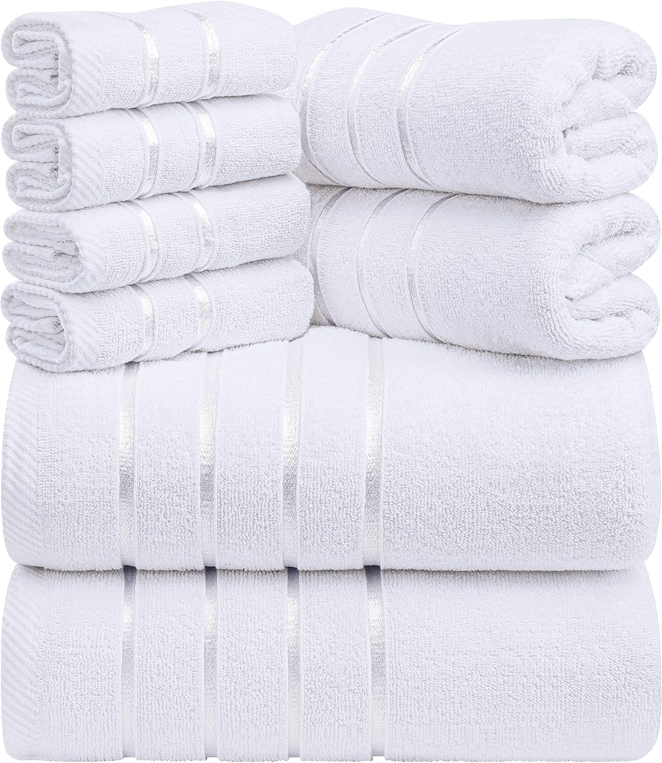 Utopia Towels 8-Piece Luxury Towel Set