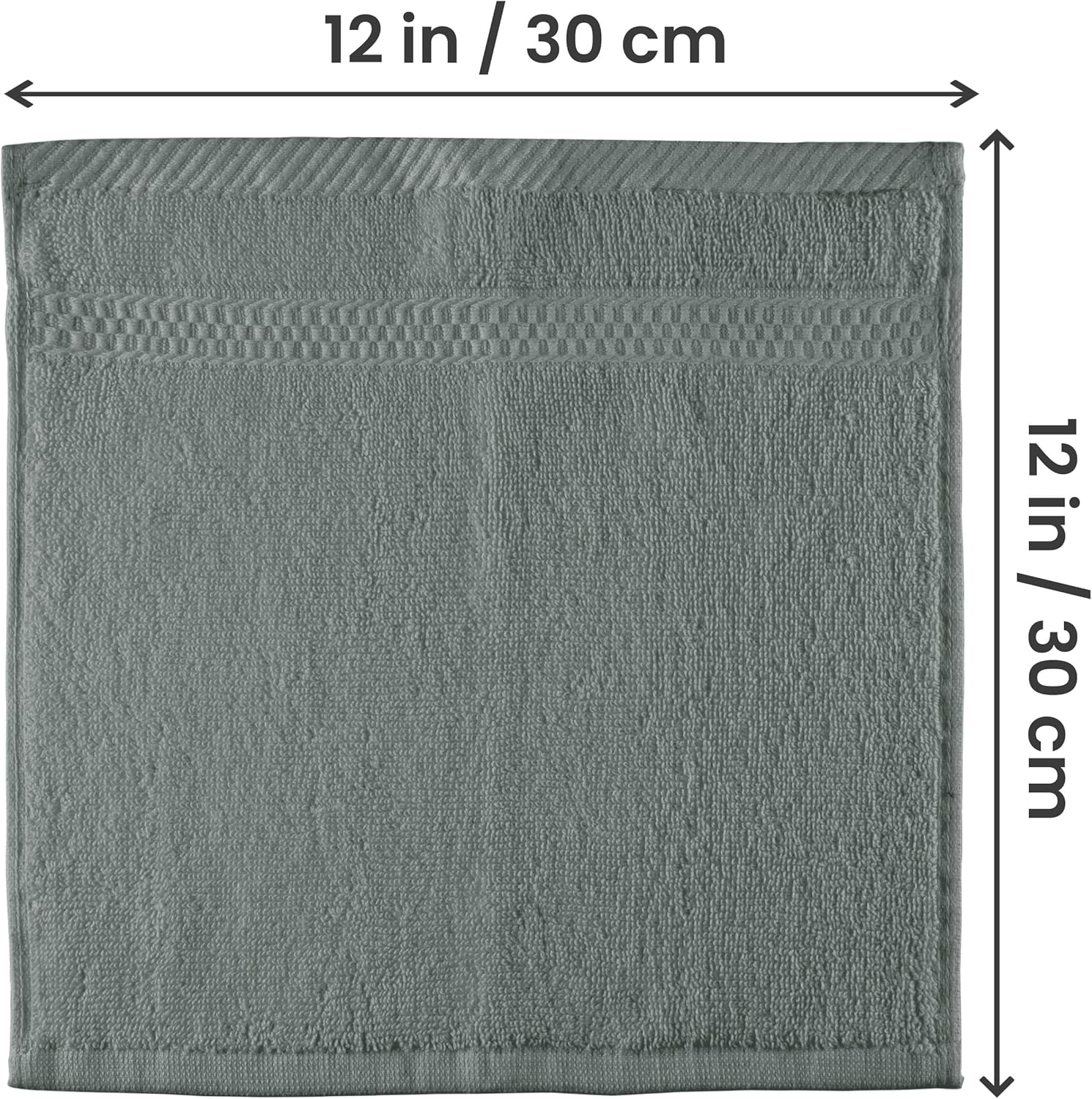 Utopia Towels 12-Pack Premium Wash Cloth Set 12x12