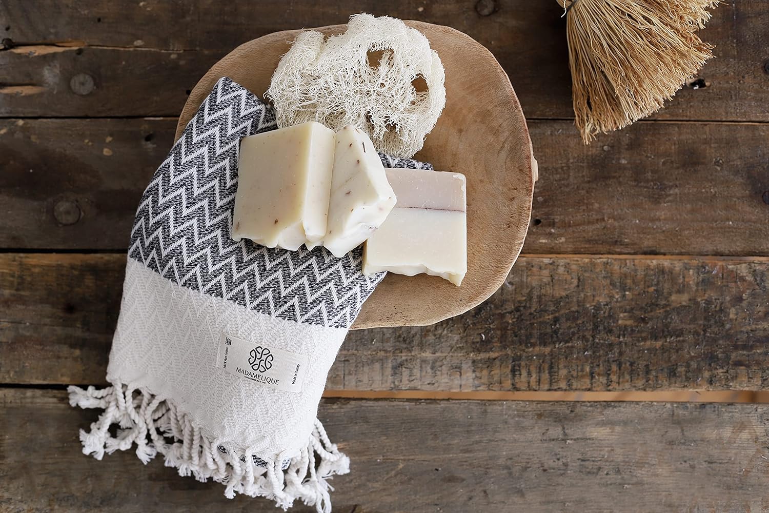 Madamelique Exclusive Hand Towels Set 2-18x40 inches