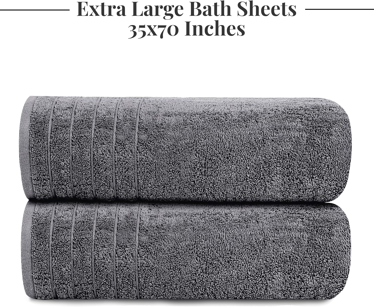 Tens Towels vs 2-Piece Extra Large Bath Sheet Set