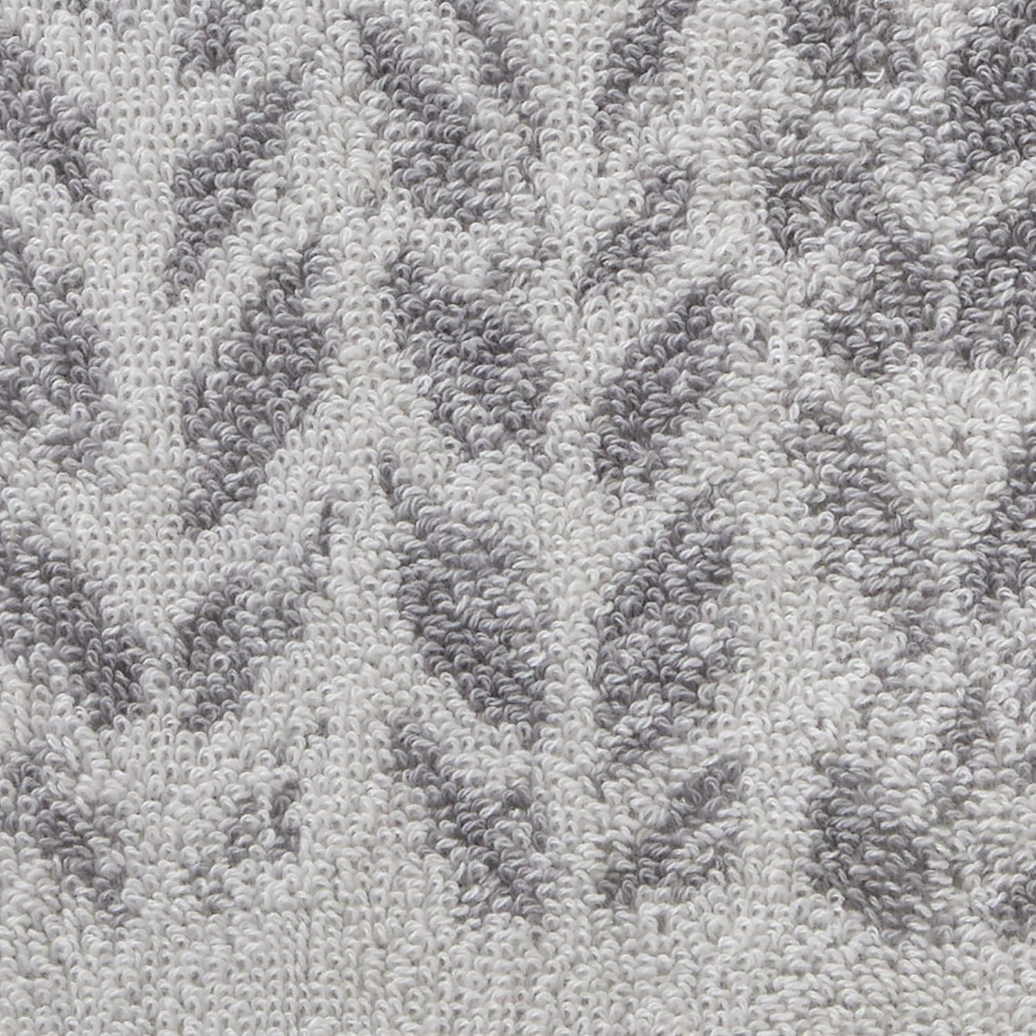 SKL Home Distressed Leaves Hand Towel Gray 16 x 26 2 Count