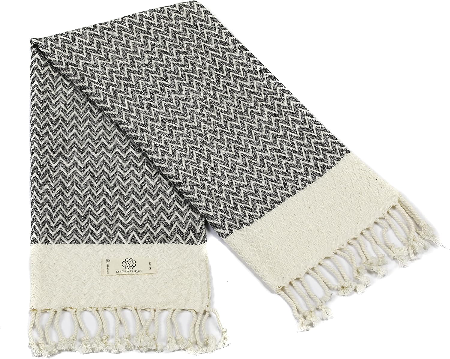 Madamelique Exclusive Hand Towels Set 2-18x40 inches