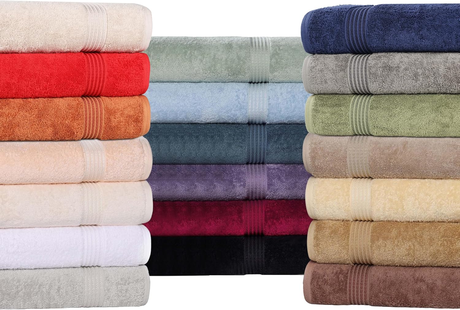 Superior Egyptian Cotton Oversized Bath Towels
