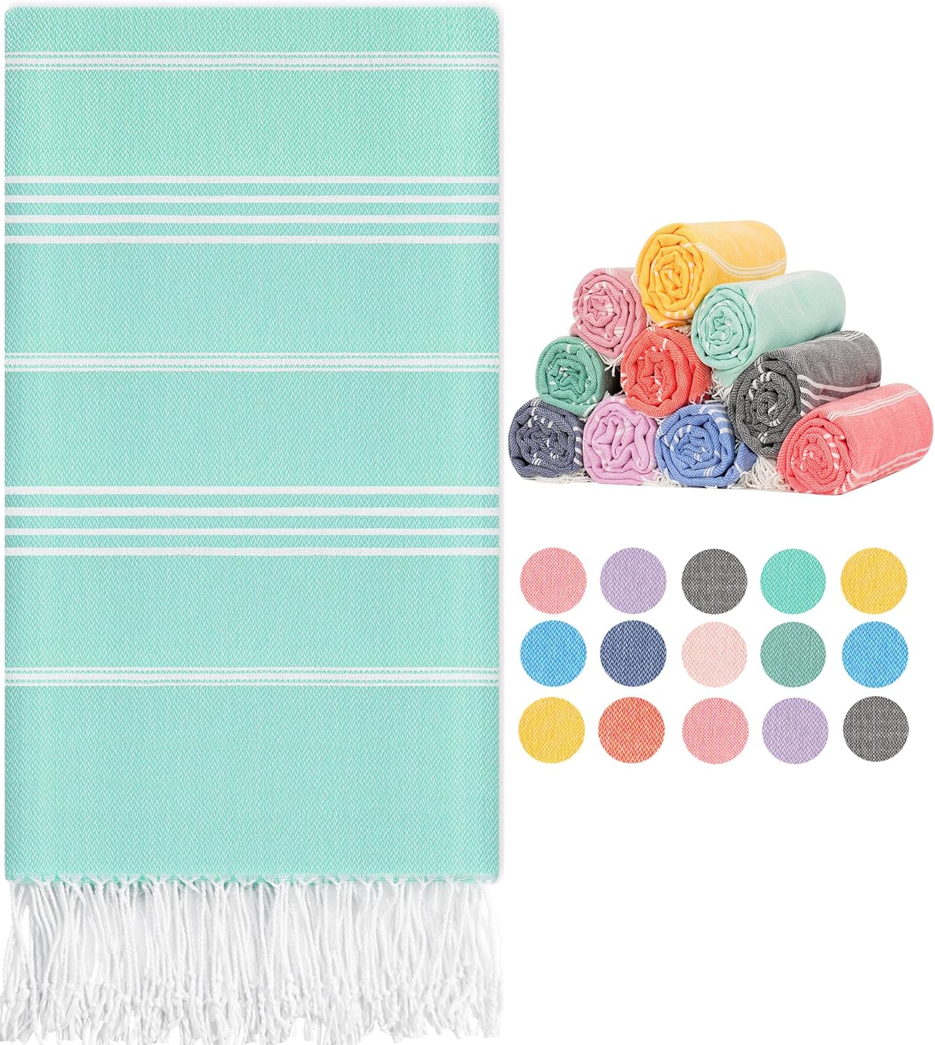 High-Quality Turkish Beach Towels