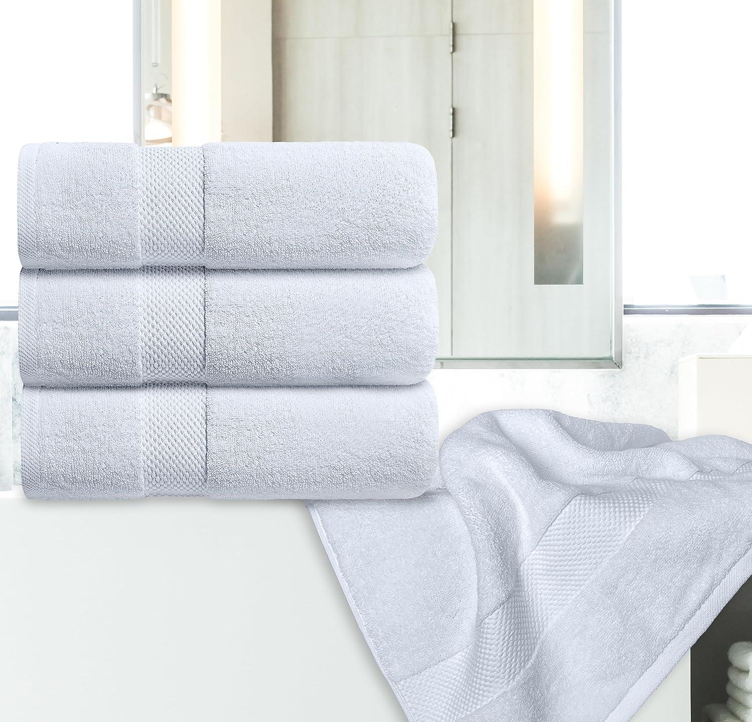 Luxury Bath Towels Set of 4