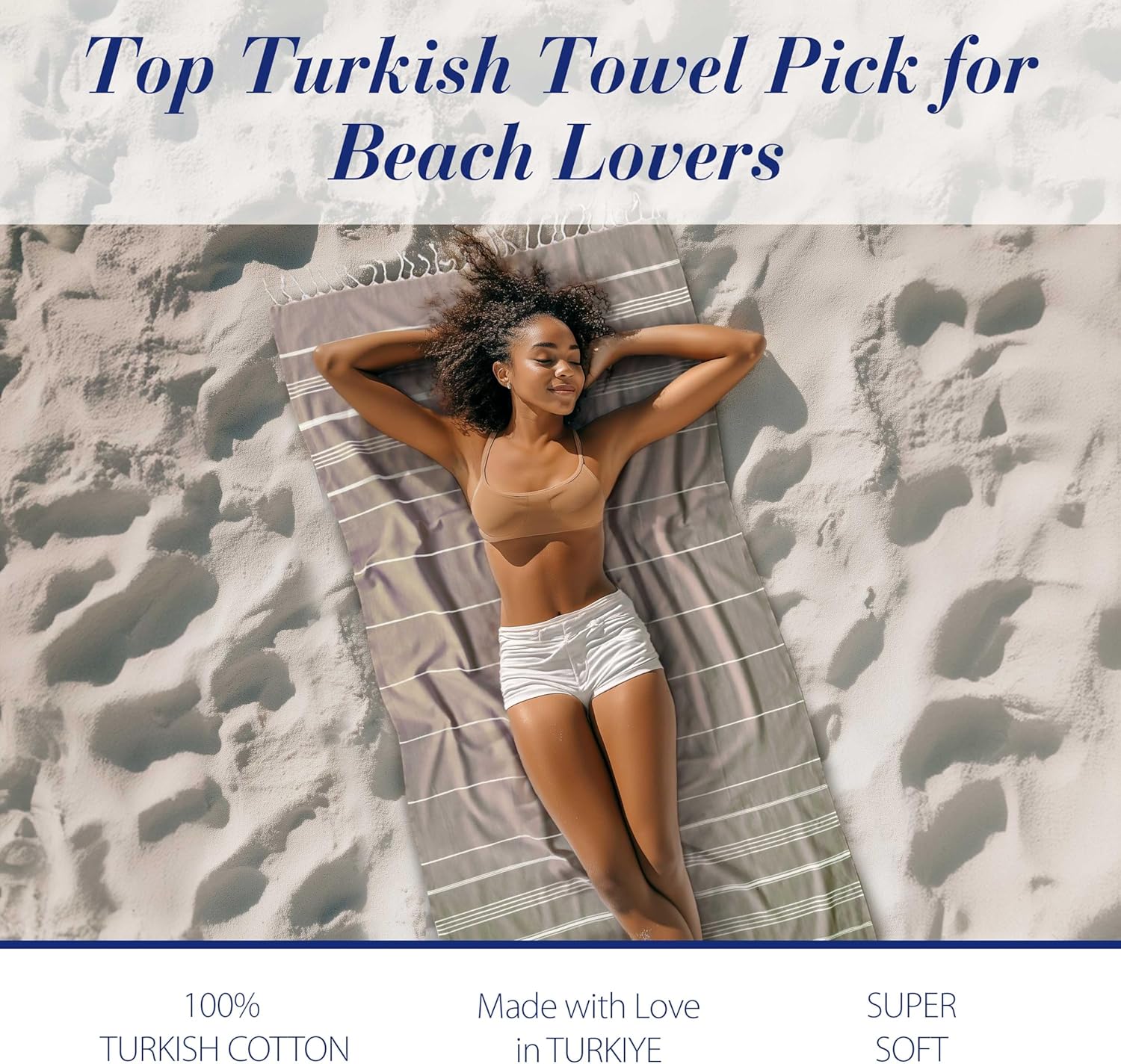 Perfect 100 Cotton Beach Towel for Beaches Travelers