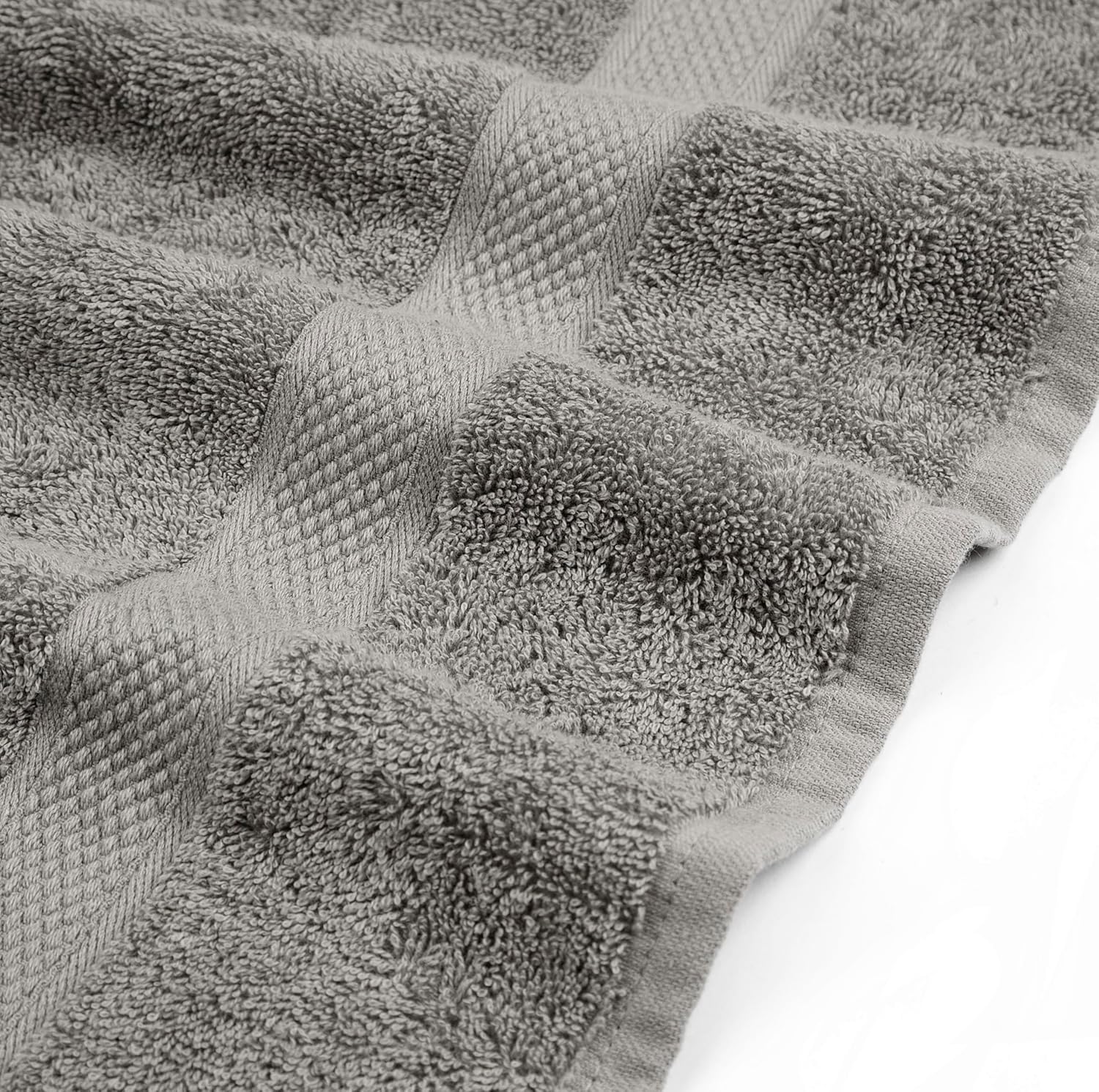 Luxury Cotton Bath Towels Set of 6