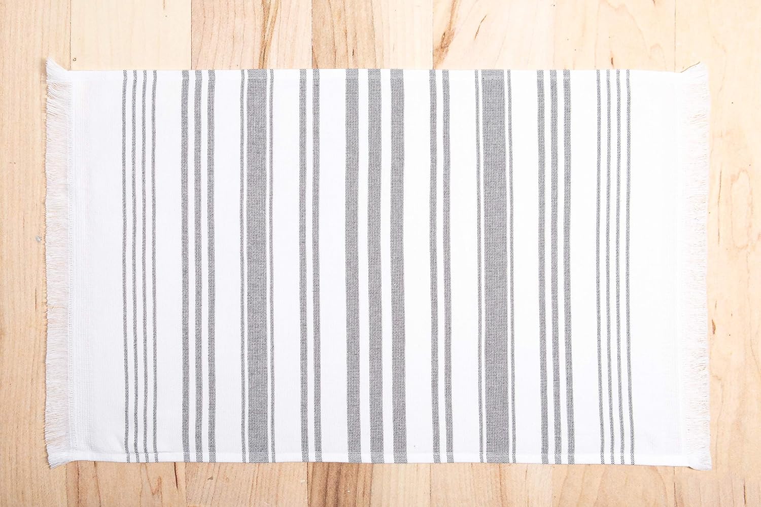 Modern Turkish White Hand Towels Set of 2