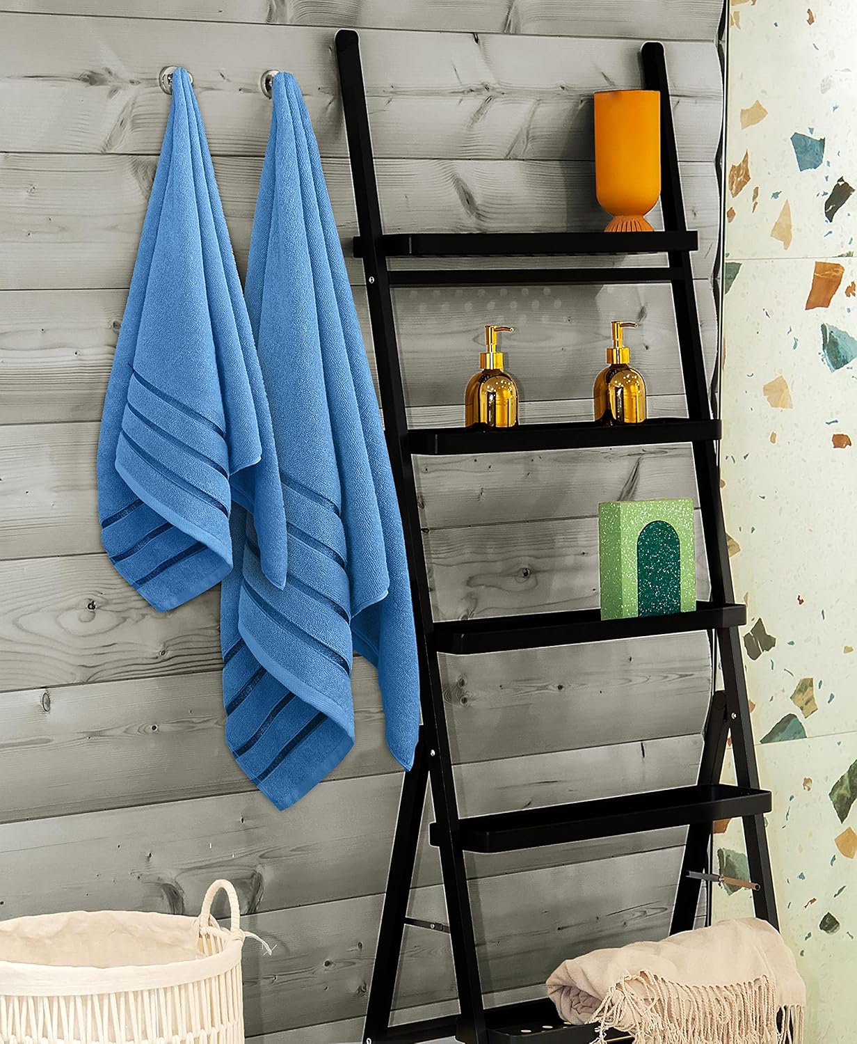8-Piece Luxury Towel Set for Bathroom Kitchen Use