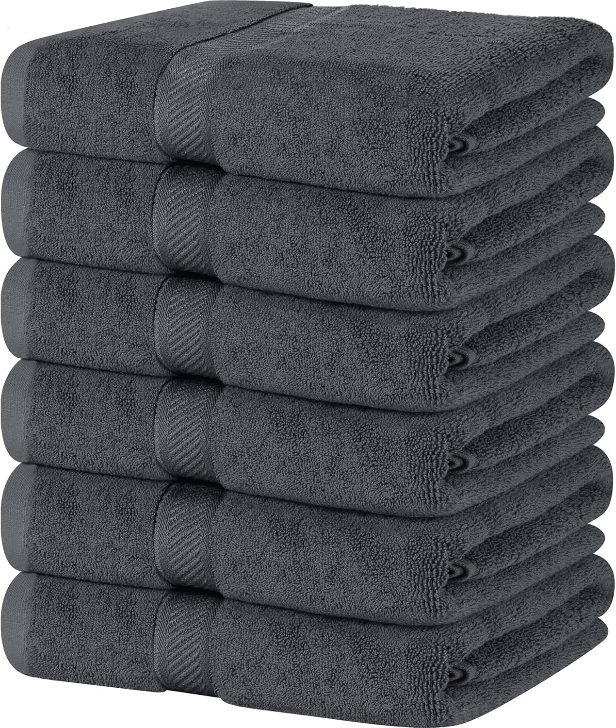 Utopia 6-Pack Bath Towels Set 24x48 500 GSM
