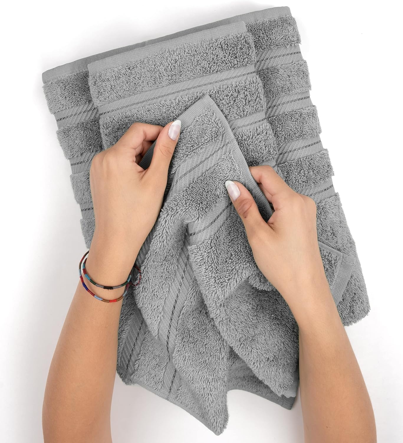 American Soft Linen 6-Piece Luxury bath towel set