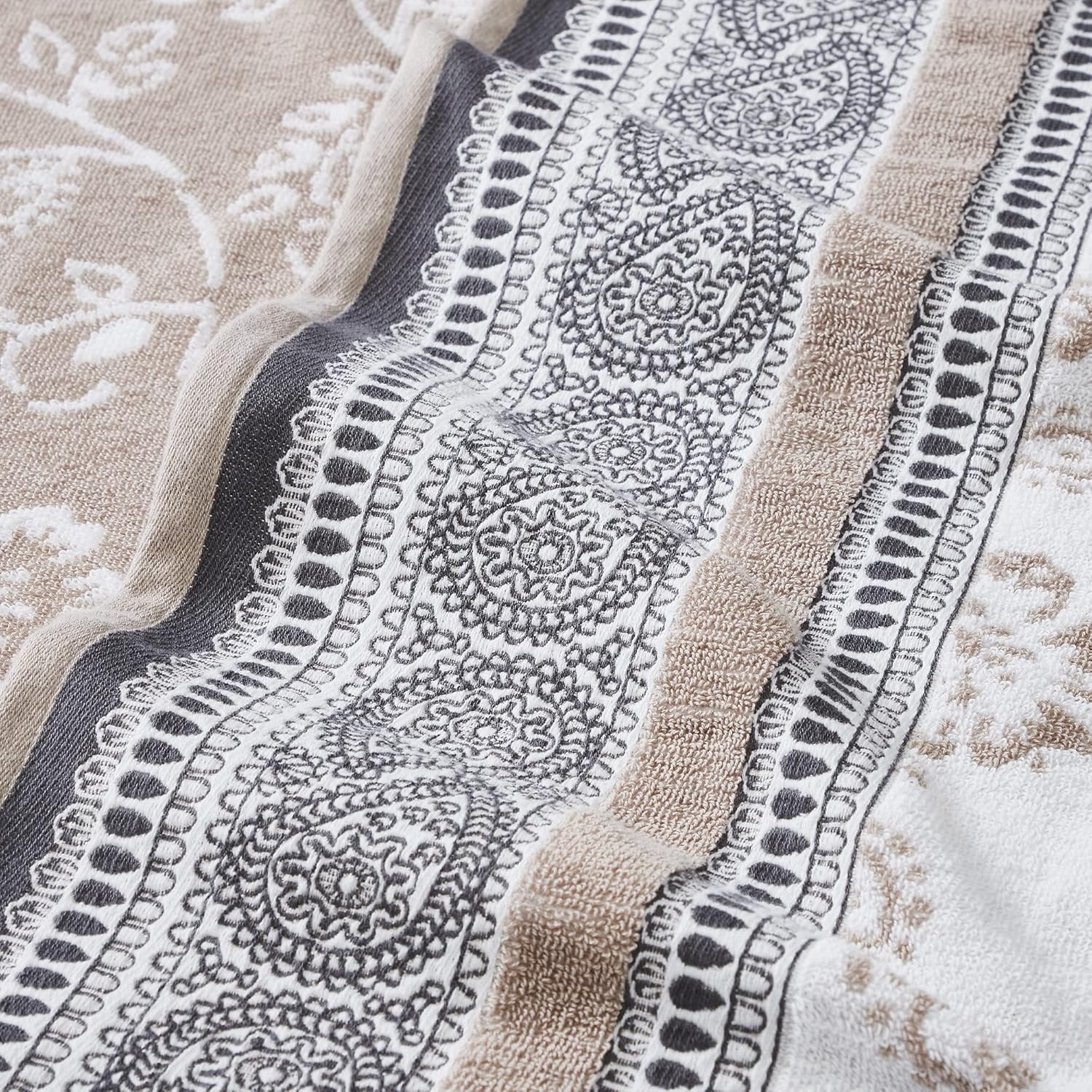 Modern Threads 6-Piece Set - Eco-Friendly Cotton Towels More