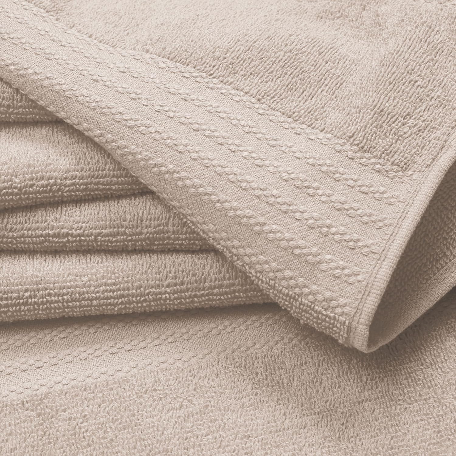 GLAMBURG Ultra Soft 8-Piece Towel Set