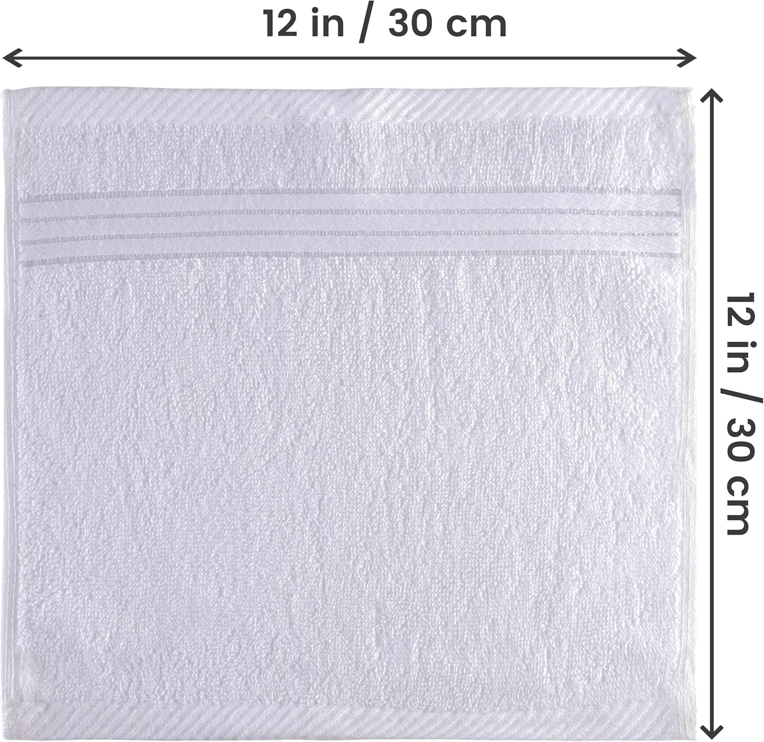Premium 12-Pack Washcloth Set