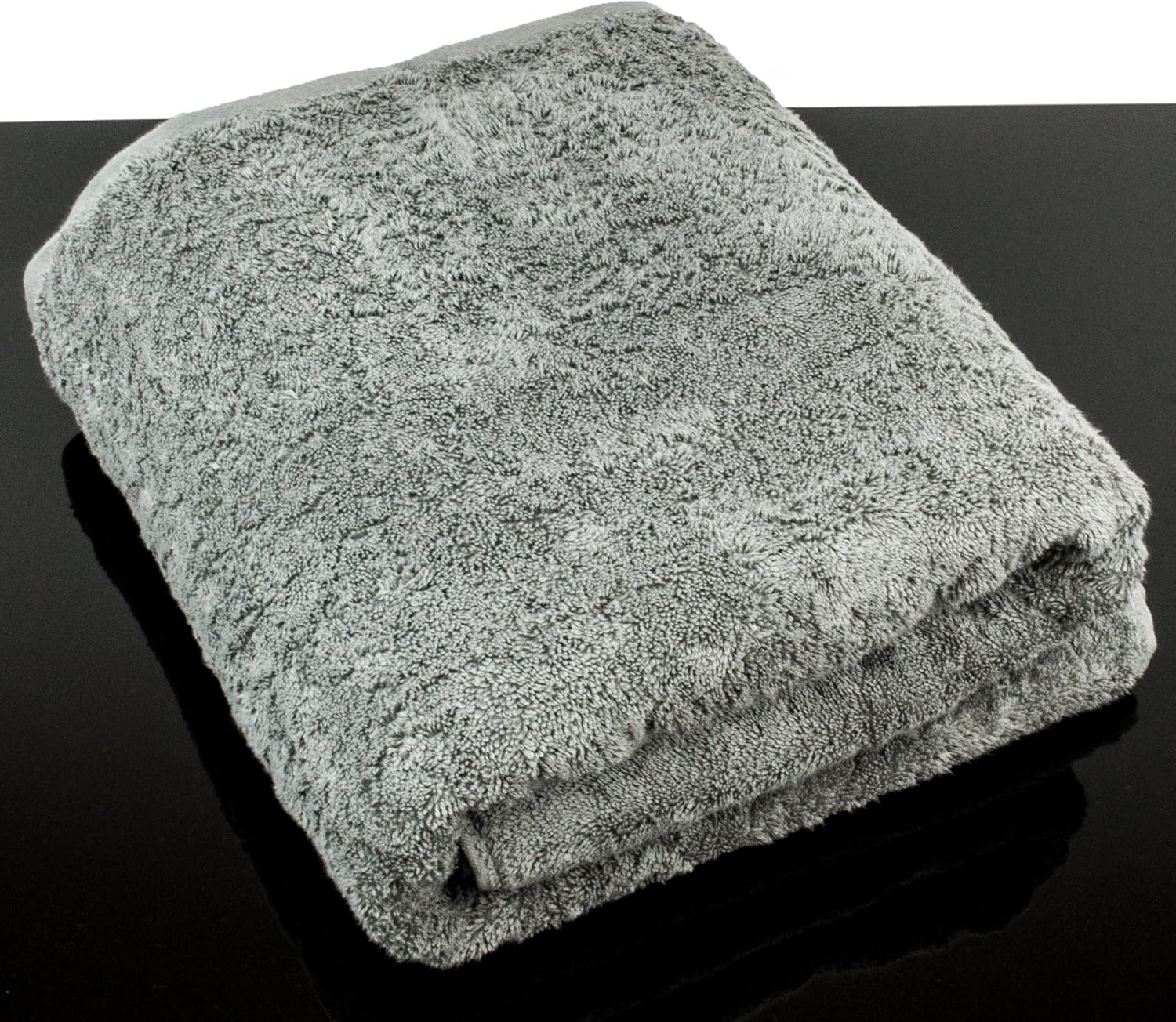 BC BARE COTTON Gray Bath Sheet Oversized 40x80 Inches